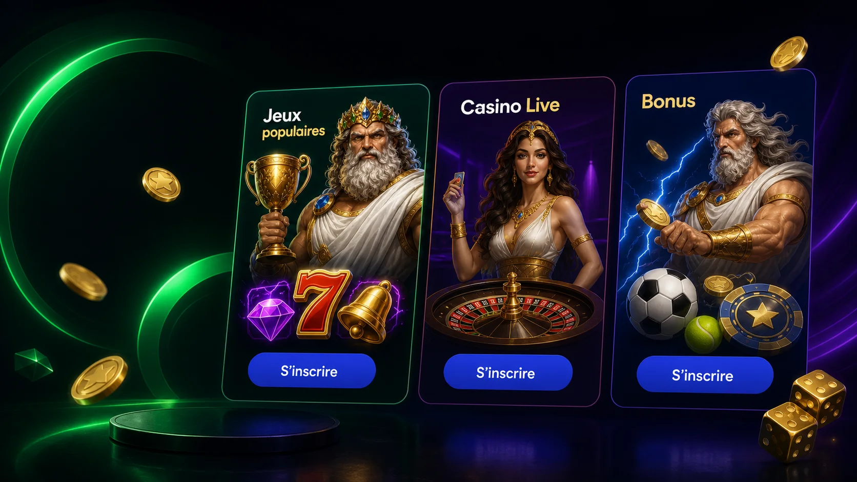 Interface Savaspin avec jeux populaires, casino live et bonus