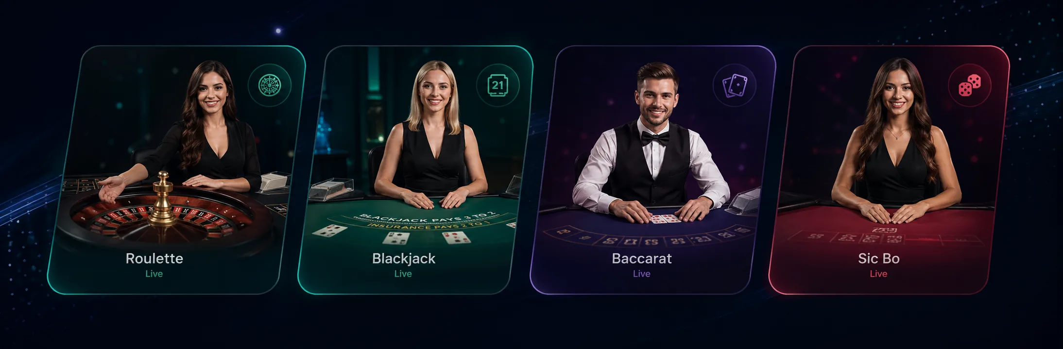 Jeux de table et casino live Savaspin